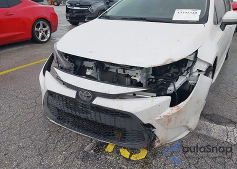 2020 Toyota Corolla Le from USA, damaged, VIN JTDEPRAE8LJ075849